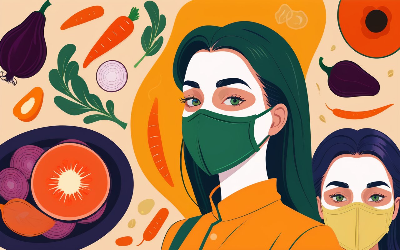 Инновационные натуральные маски для лица на основе ферментированных овощных остатков
