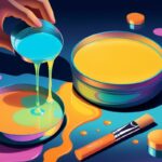 Использование биолюминесцентных красок для создания светящихся продуктов на фото