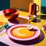 Использование света и тени для создания эффектных 3D-иллюзий на кухонных блюдах