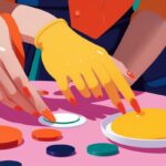 Использование тактильных маникюрных техник для создания ультра-индивидуальных дизайнов