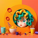 Создание миниатюрных кудряшек с использованием бытовых предметов для необычного образа