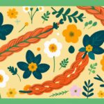 Создание сложных плетений с использованием натуральных цветов и мини-фиксаций для летних праздников