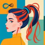 Создание функциональных причесок из эластичных лент для активных дней