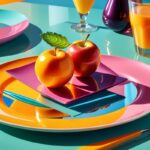 Творческие ракурсы съемки еды с помощью зеркальных отражений и преломленных светов