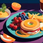 Теневые эффекты и световые игры в съемке еды на темном фоне для драматического акцента