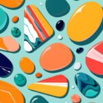Трендовые техники создания мраморных узоров на ногтях с использованием натуральных камней